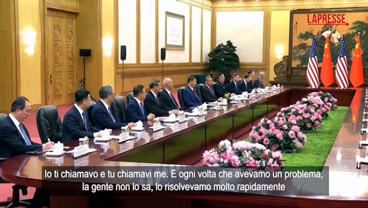 Usa-Cina, Trump a Xi Jinping: "Avremo futuro fa...