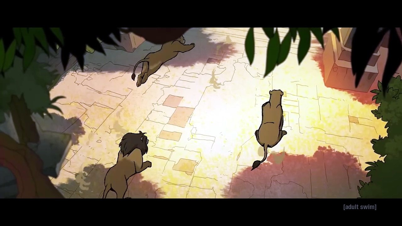 Spear vs. Lions | Primal by Genndy Tartakovsky | HD 1080p