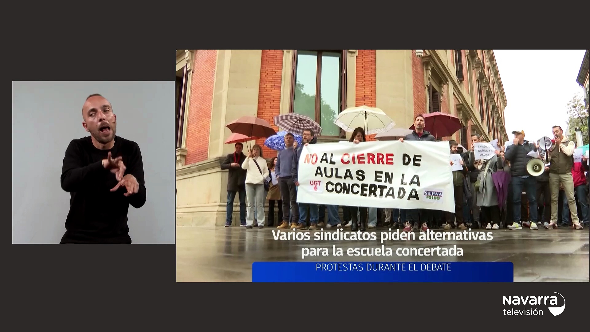 Noticias de Navarra 14:30h  14/05/2026 Lengua de Signos