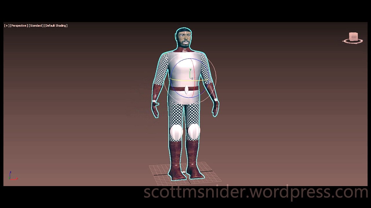 Ponikarovsky: 3DS MAX Rigged Model Animation Video #1 (05-14-2026)