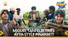 Planet XP: Miguel Tanfelix tries the traditional Ayta version of Pinakbet!
