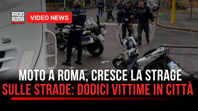 Moto a Roma, cresce la strage sulle strade dodici vittime in città