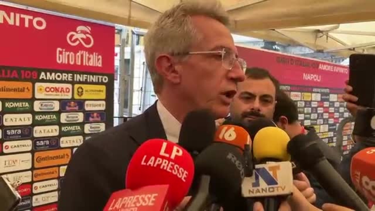 Giro d'Italia, Manfredi: nel 2027 pensiamo ad accoppiata con Coppa America