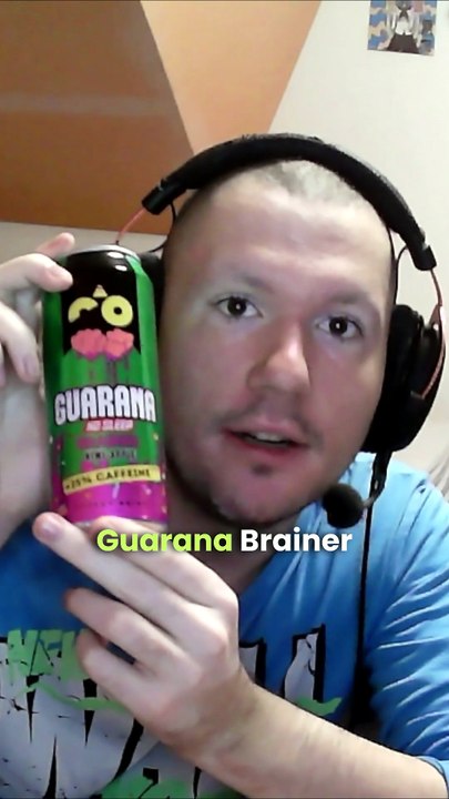 Guarana Brainer Kiwi & Apple – Fakt to stojí za to? 🤯 První ochutnávka!