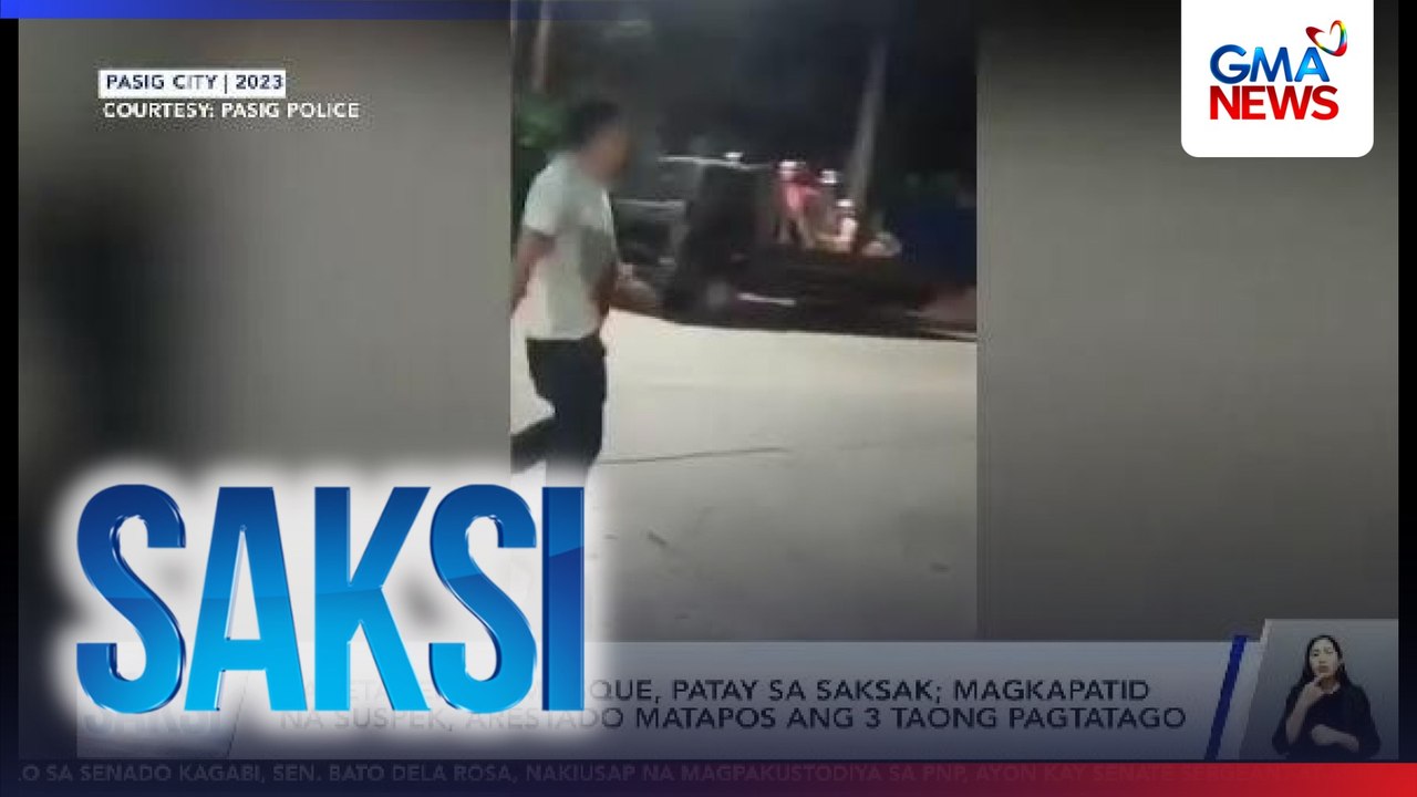 Caretaker ng mosque, patay sa saksak; magkapatid na suspek, arestado matapos ang 3 taong pagtatago | Saksi