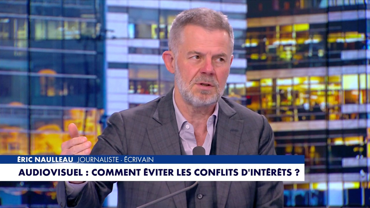 Éric Naulleau : «Je comprends pourquoi le service public n’aime pas qu’on mette le nez dans ses affaires»