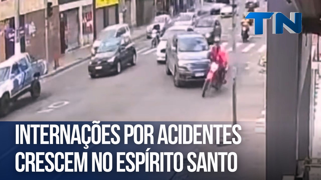 Internações por acidentes crescem no Espírito Santo