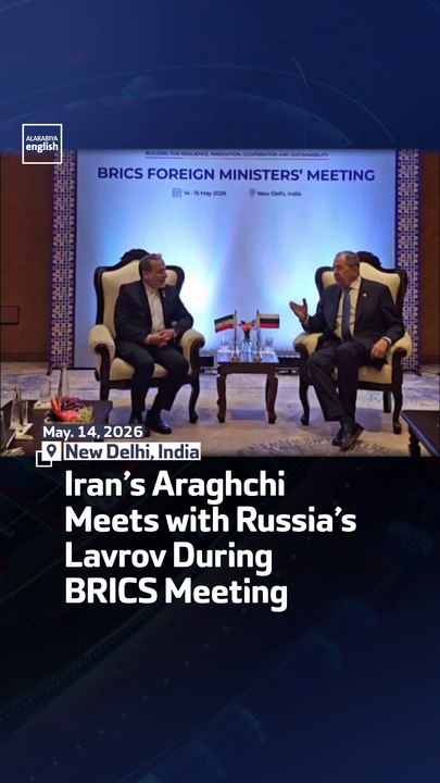 Iran’s Araghchi Meets with Russia’s Lavrov During BRICS Meeting