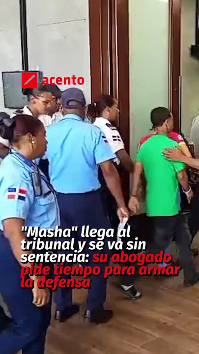 "Masha" llega al tribunal y se va sin sentencia: su abogado pide tiempo para armar la defensa