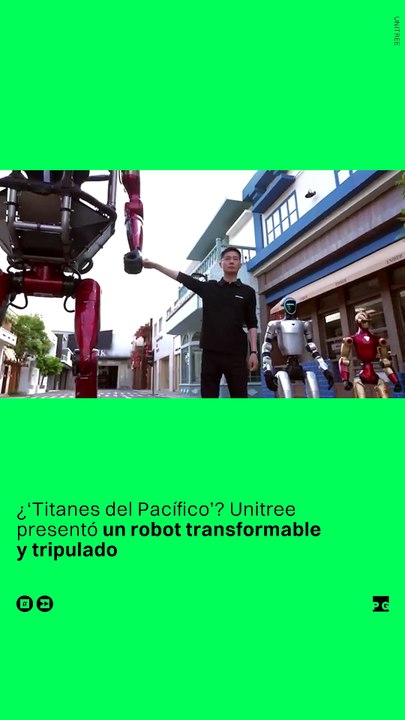 La compañía china de robótica Unitree presentó el GD01,