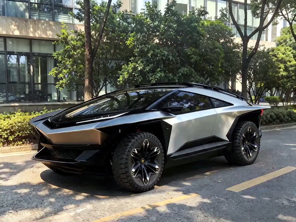 Une nouvelle découverte lors d'une balade au parc de Dreame : une voiture neuve #CyberMecha #ModèleScienceFiction #Dreame #SortiePartieGalaxie #VoiturePartieGalaxie