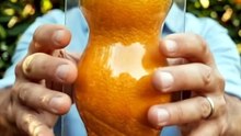 Fanta Bottle Shaped Orange 🍊✨ | Real Fruit Molding Process