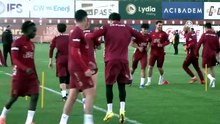 Şampiyon Galatasaray, Kasımpaşa maçı hazırlıklarına başladı | Ajansspor | AA
