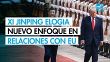 Xi Jinping elogia el "nuevo enfoque" en las relaciones con Estados Unidos