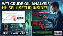 WTI Crude Oil Intraday Outlook: Institutional Supply/Demand & Price Action Analysis
