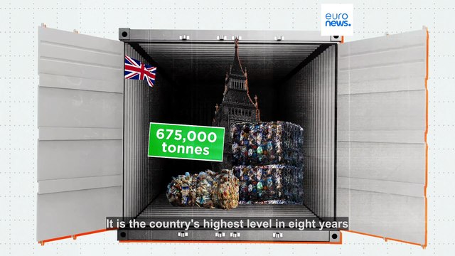 Which European countries are the largest exporters of plastic waste?