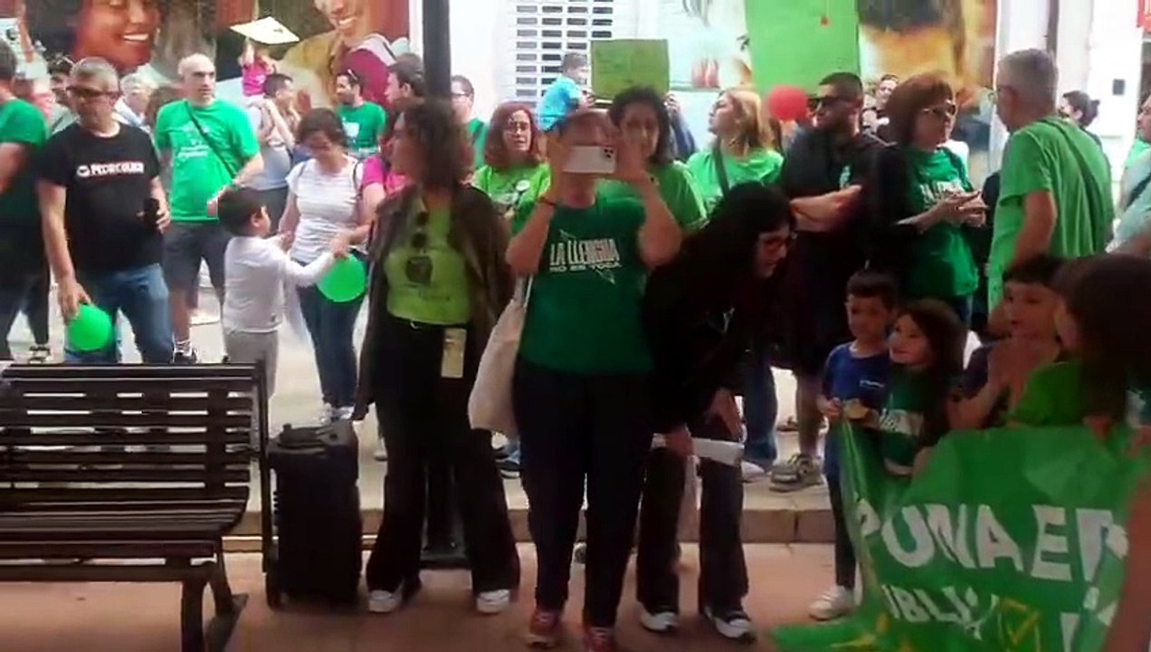 Concentración docente comarcal en Pedreguer
