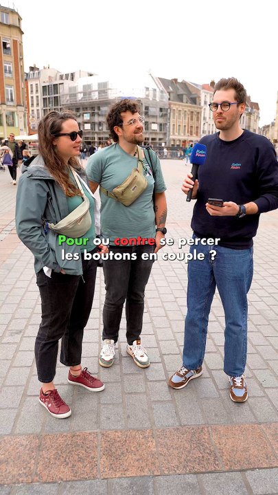 J'ai jamais compris le fait de vouloir percer les boutons de son/sa partenaire. Mais visiblement vous êtes beaucoup à accepter ça !#couple #microtrottoir