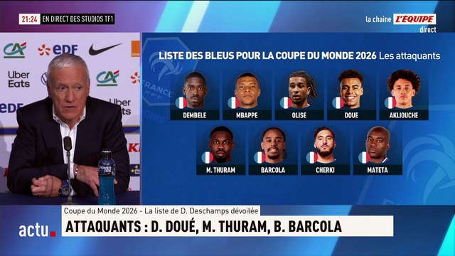 Deschamps sur Dembélé : « C’est important qu’il ait cette liberté » - Foot - Coupe du monde - Bleus