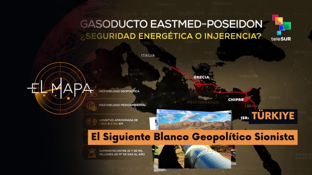 El Mapa | Mapa del día | Türkiye | El Siguiente Blanco Geopolítico Sionista 14-05-2026