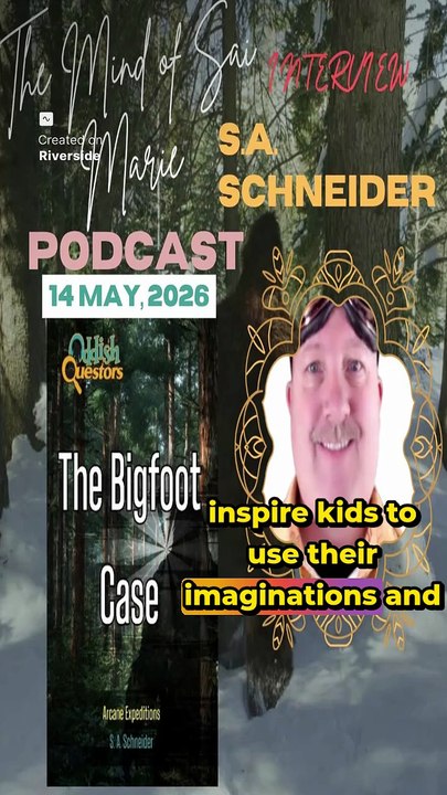 MOSM Clip interview with S.A. Schneider - inspiring kids with cryptozoology & video games