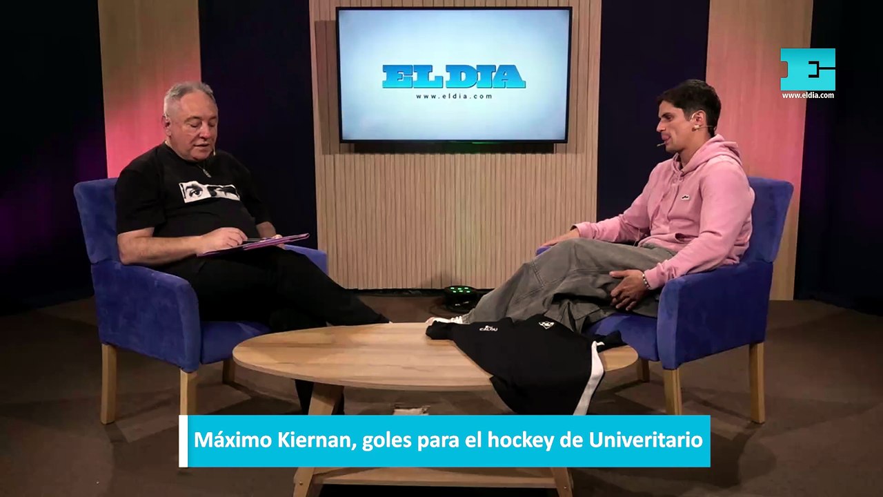 Máximo Kiernan, goles para el hockey de Univeritario