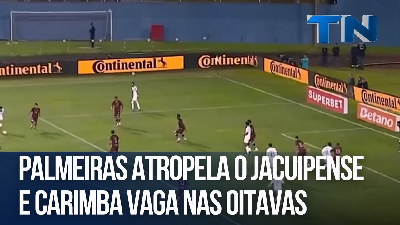 Giro Esportivo | Palmeiras atropela o Jacuipense e carimba vaga nas oitavas