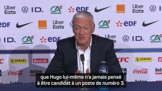 Bleus - Deschamps dément avoir pensé à Lloris numéro 3 et justifie le choix Risser