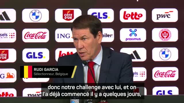 Belgique - Garcia : "On ne pouvait pas faire sans Romelu Lukaku"