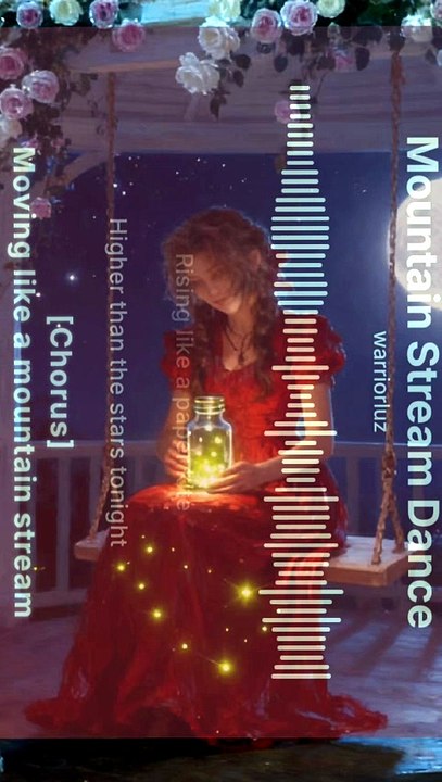 Mountain Stream Dance Music Fantasy 🎵🎵
