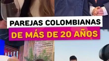 Famosos colombianos que llevan más de 20 años juntos