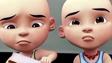 Upin ipin sedih lihat poto ayah ibunya