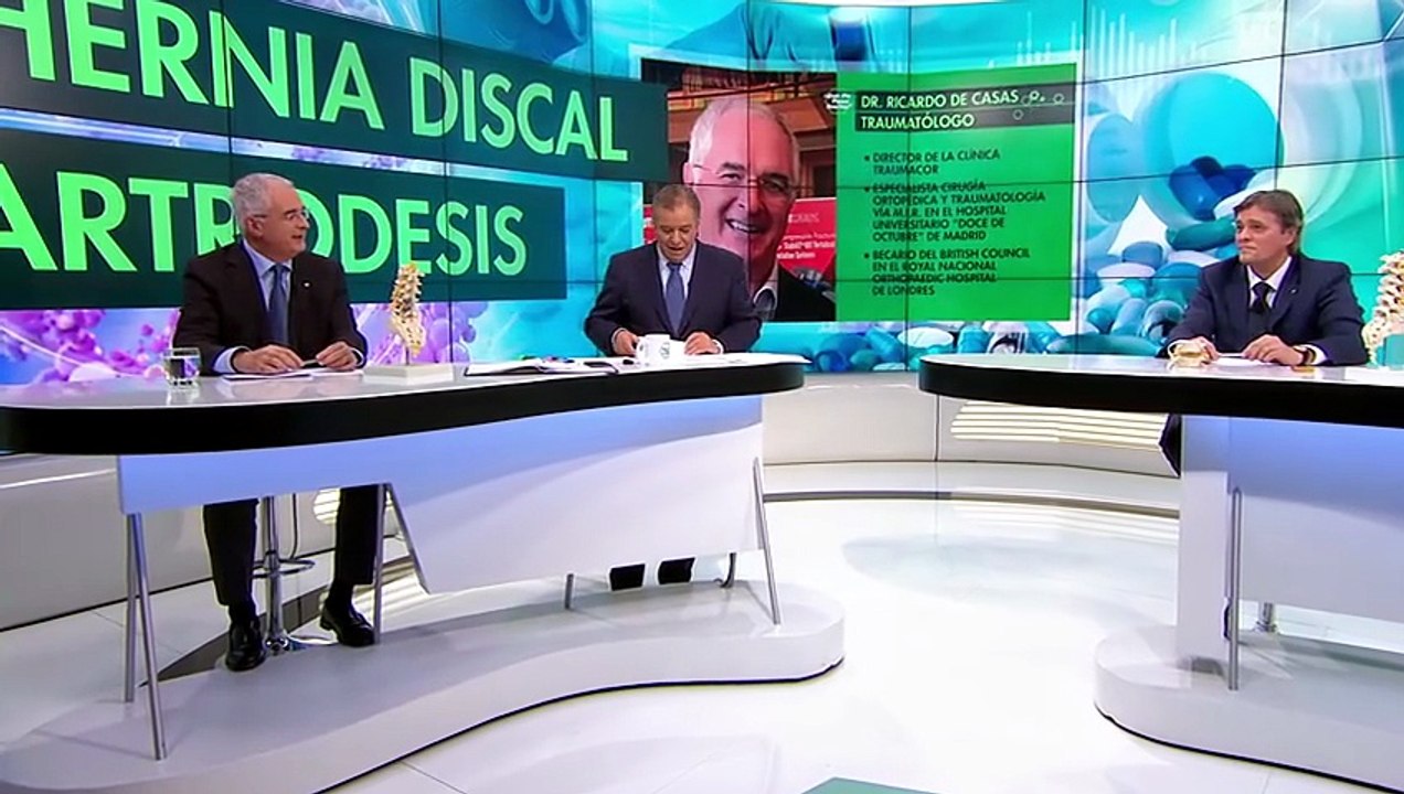 ¿Qué me pasa, doctor? - Versión laSexta - Programa 136: Hernia discal y estenosis del canal en español