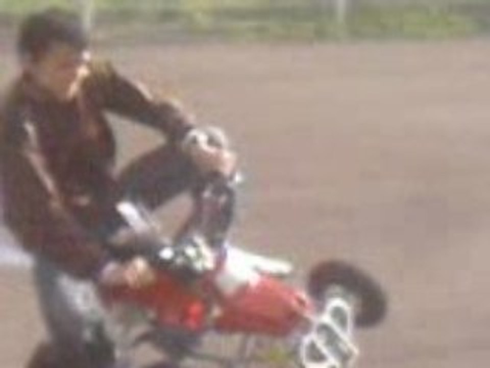 Moi en quad, sur deux roues