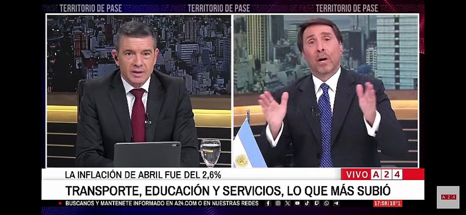 Feinmann adelantó un dato terrible sobre la inflación que perjudica a Milei: "No llegamos"