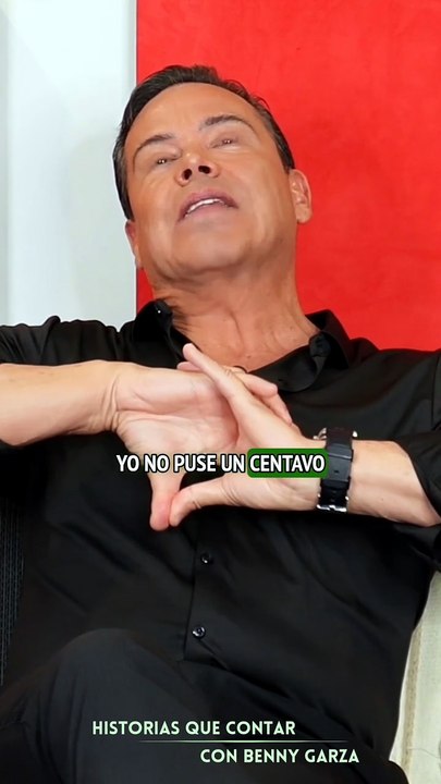 Mucha gente creyó en mi talento: Benny Garza #dailymotion #video #LuisMiguel #shorts