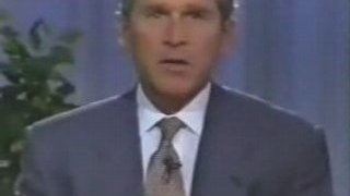 The President Bush Show MIDDLE FINGER