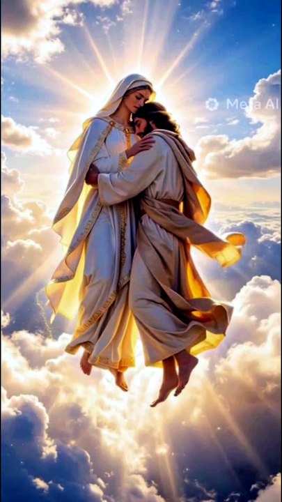 a Assunção de Nossa Senhora aos céus.