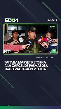 Autoridades penitenciarias informaron que Tatiana Marset Alba fue trasladada al Hospital San Juan de Dios por una presunta pancreatitis y hepatitis, diagnósticos que luego fueron descartados.