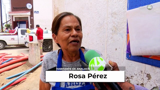 Comerciantes de Analco denuncian pérdidas por obras que no terminan