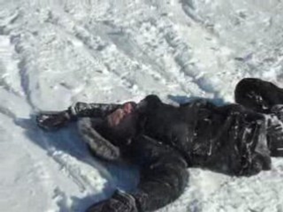 Chute ski