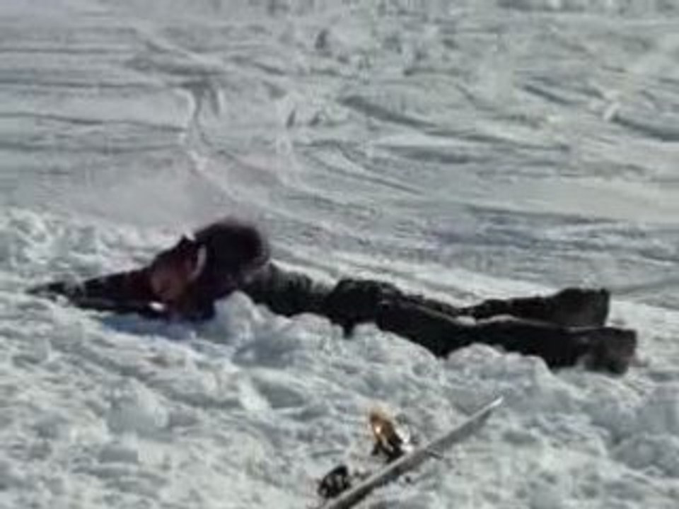 Chute ski