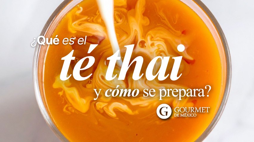 El té thai