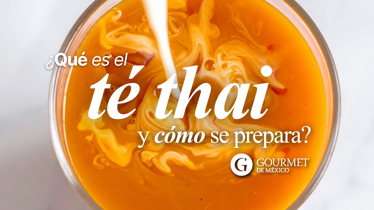 El té thai
