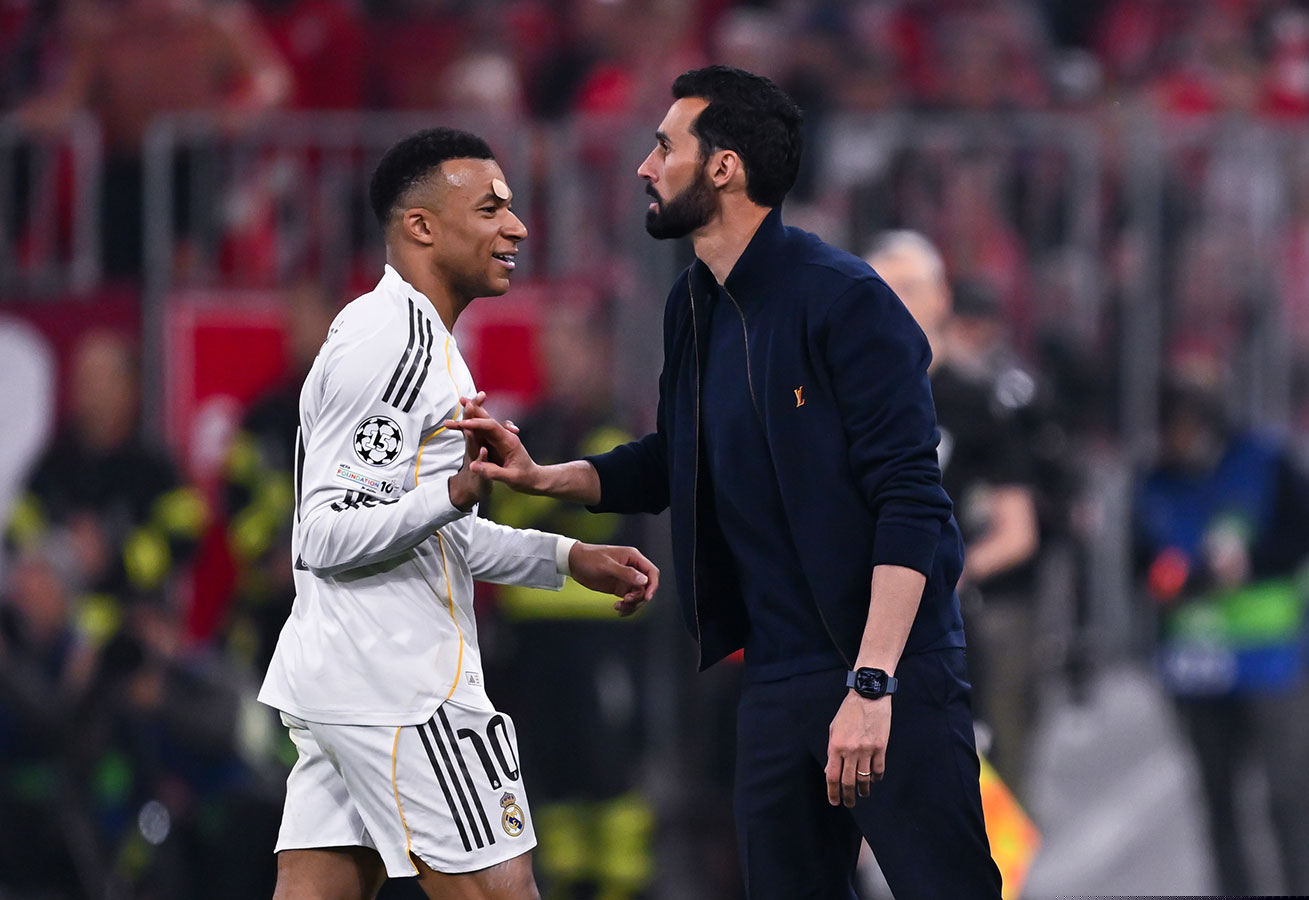 Arbeloa says he never told Mbappe he's fourth choice striker