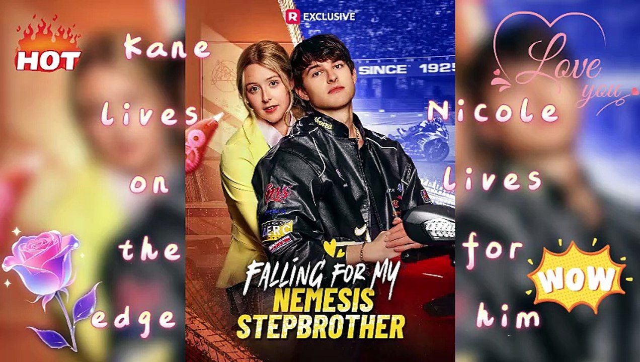 🔥Falling for My Nemesis Stepbrother🔥Stepbrother. Childhood Crush. Forbidden Passion. 💔🏎️