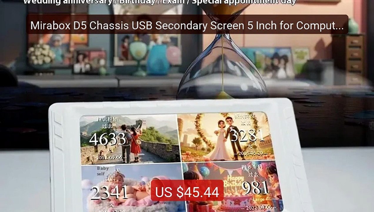 Mirabox D5 Chassis USB Secondary Screen 5 Inch for Computer... — Top Pick 2026 | Unbeatable Price!