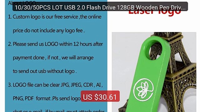 10/30/50PCS LOT USB 2.0 Flash Drive 128GB Wooden Pen Drive ... — Top Pick 2026 | Unbeatable Price!
