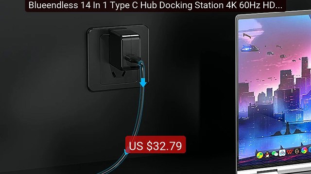 Blueendless 14 In 1 Type C Hub Docking Station 4K 60Hz HDTV L... — Amazing Value 2026 | Must Have!