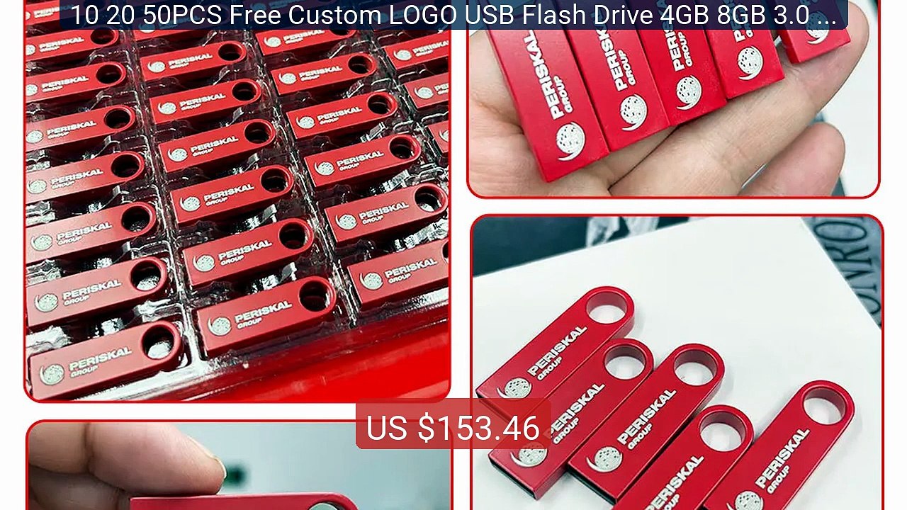10 20 50PCS Free Custom LOGO USB Flash Drive 4GB 8GB 3.0 High Speed... — Top Rated 2026 | Buy Now!